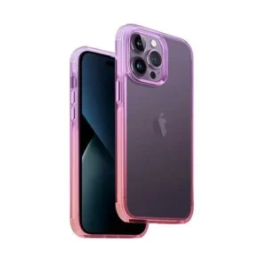 Uniq Hybrid iPhone 14 Pro Max Combat Duo - Lilac (Lavender/Pink)