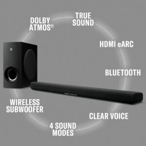 Yamaha Dolby Atmos Soundbar With Wireless Subwoofer