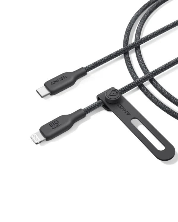 Anker Usb-C To Lightning Cable 6Ft Bio Braided Black