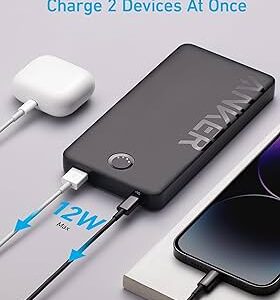 Anker 323 Power Bank Power Core Piq 10K Black