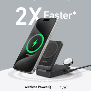 Anker Maggo Wireless Charging Station 3-In-1 Charger