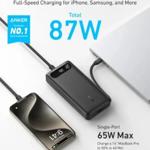 Anker 65W 2Way Power With Built-In Cable 20K