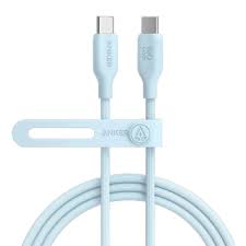 Anker 544 Usb-C To Usb-C Cable 140W Bio Based 0.9M Blue