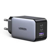 Ugreen Gan 65W UK Fast Wall Charger (3-Port) Cd296