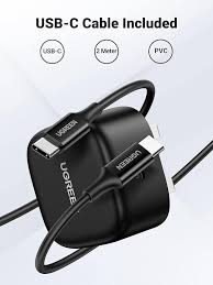 Ugreen PD 25W Fast Charger+Usb Cable Uk Cd250