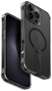 Uniq Hybrid iPhone 16 Pro Max (2024) 6.9 Magclick Magclick Charging Lyden - Dallas Black (Black)