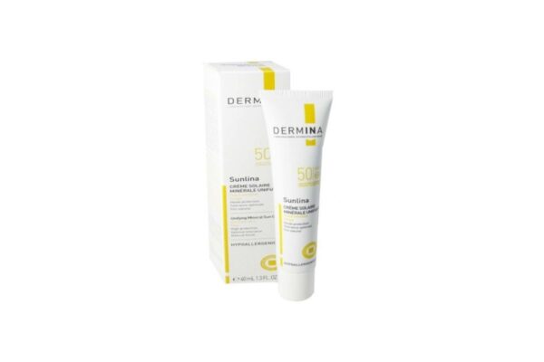 Dermina  Sunlina Unifying Mineral Sun Cream Spf 50 40Ml